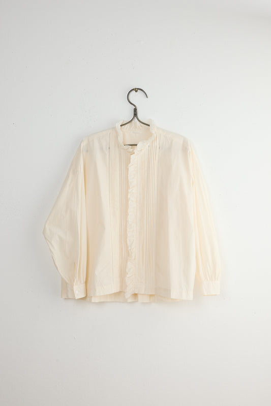 L PIN TUCK SHIRT