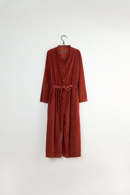 VELVET JUMPSUIT