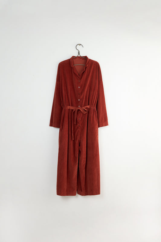 VELVET JUMPSUIT
