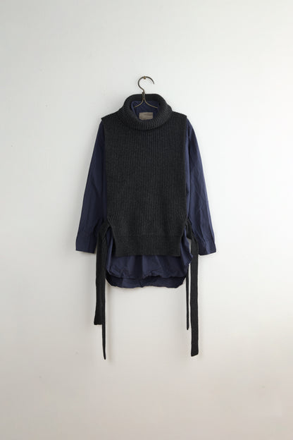SLV HIGH NECK VEST