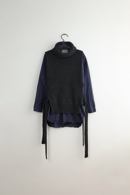 SLV HIGH NECK VEST