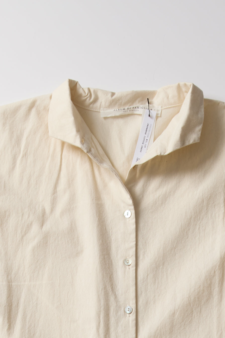 JAPANISE COTTON DRESS / ALBUM DE FAMIGLIA/ OS