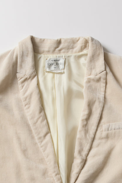JACKET IN STRETHC VELVET