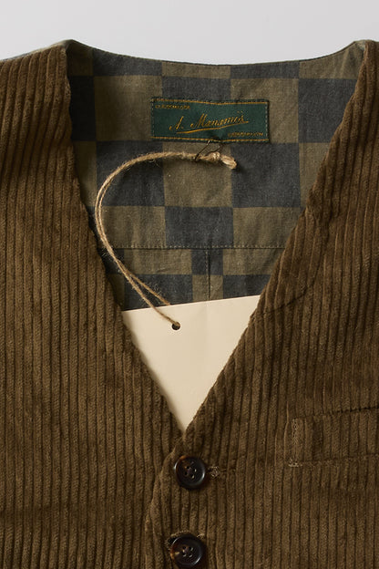CORDUROY VEST / ALEKSANDR MANAMIS /3