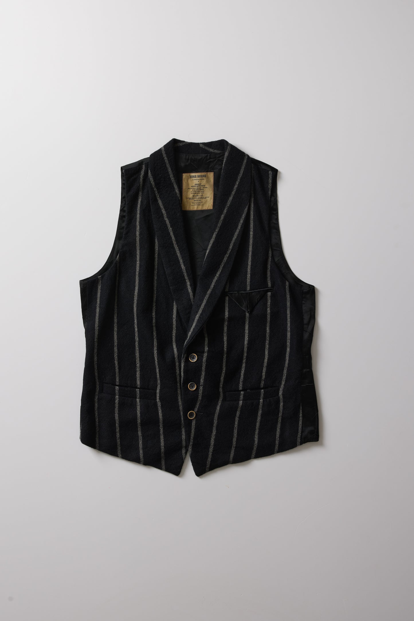 WOOL STRIPE VEST