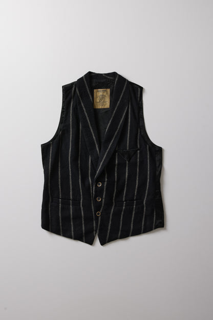 WOOL STRIPE VEST