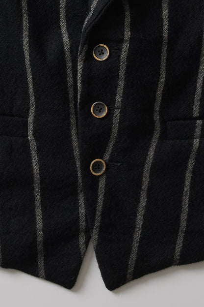 WOOL STRIPE VEST
