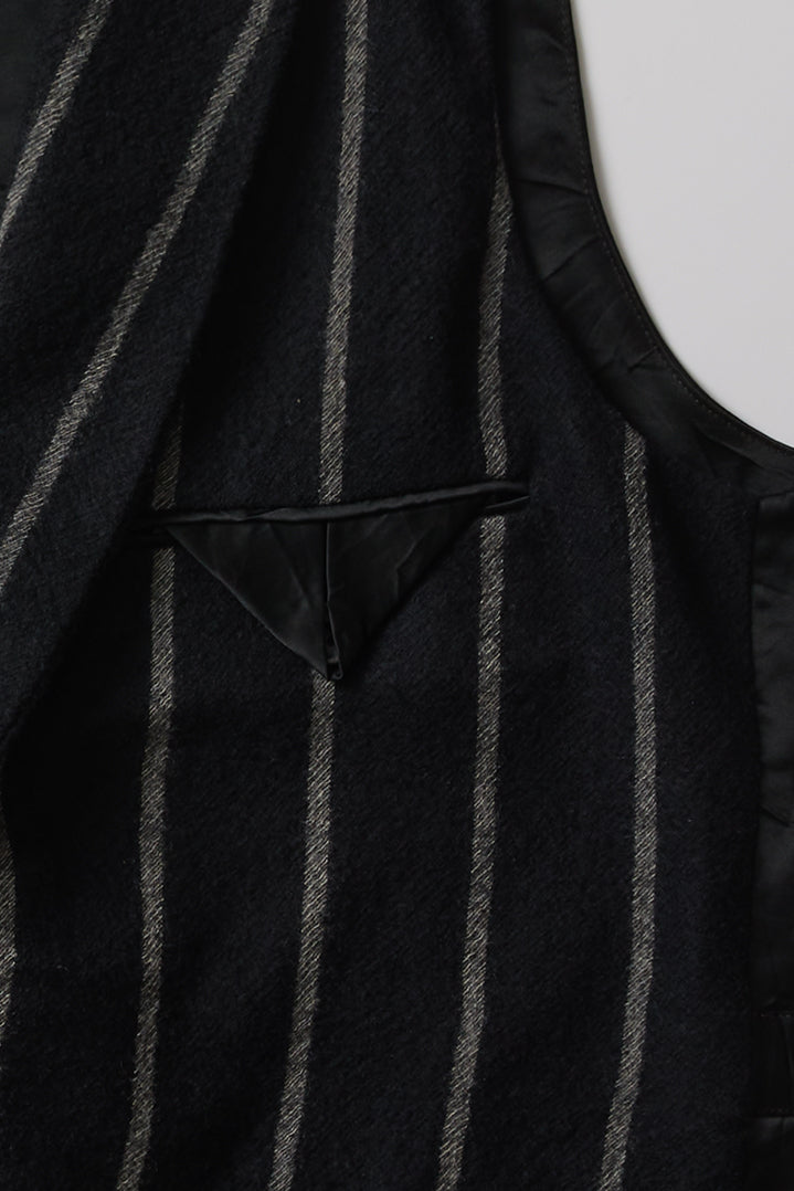 WOOL STRIPE VEST