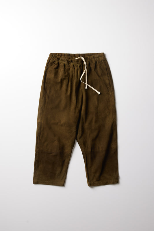SOFT SUEDE PANTS / BY WALID / L