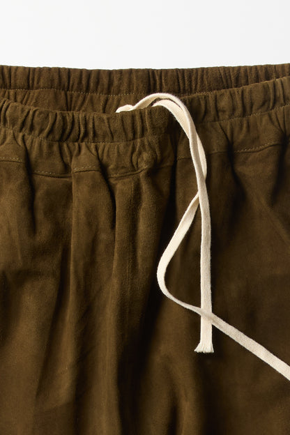 SOFT SUEDE PANTS / BY WALID / L