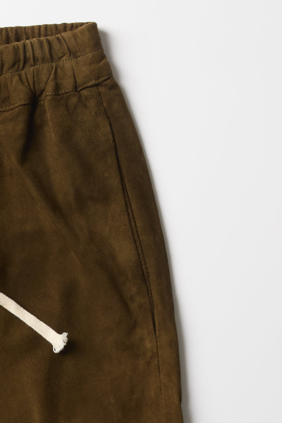 SOFT SUEDE PANTS / BY WALID / L