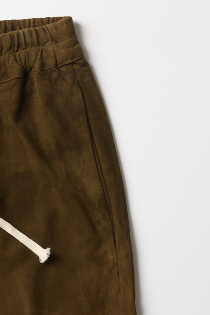 SOFT SUEDE PANTS / BY WALID / L