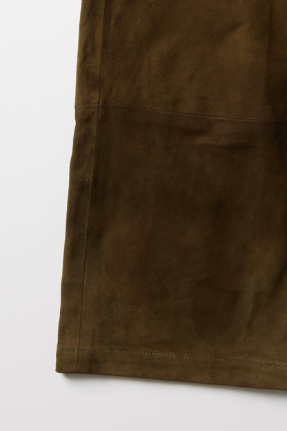 SOFT SUEDE PANTS / BY WALID / L
