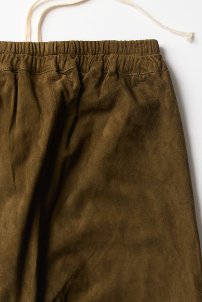 SOFT SUEDE PANTS / BY WALID / L