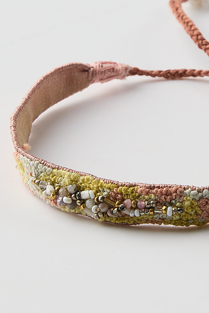 YELLOW BEAD BRACELET