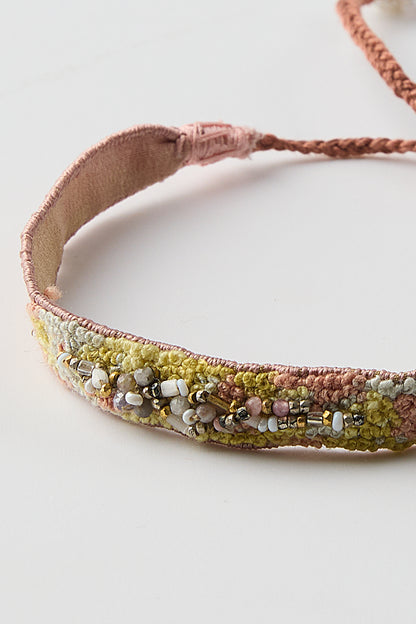 YELLOW BEAD BRACELET