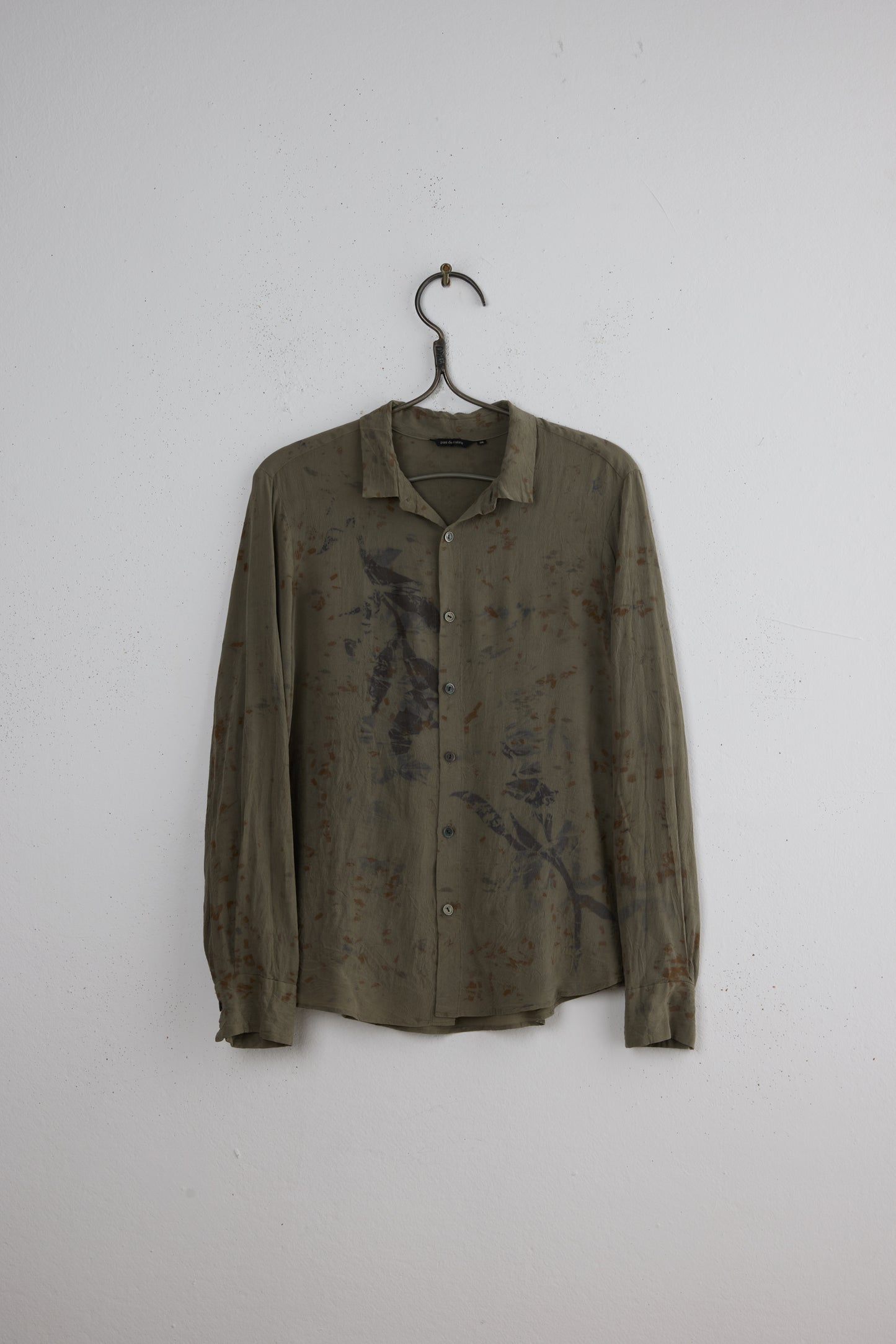 SILK CREPE BUNDLE DYE BLOUSE