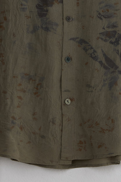 SILK CREPE BUNDLE DYE BLOUSE