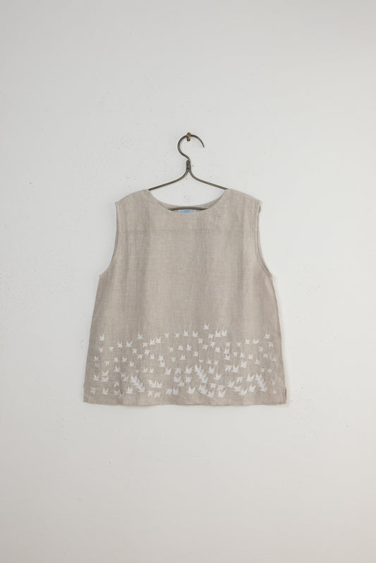 WAYBACK SLEEVELESS BLOUSE