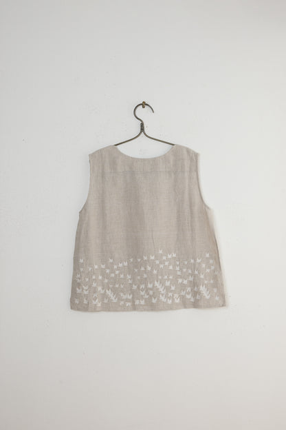 WAYBACK SLEEVELESS BLOUSE