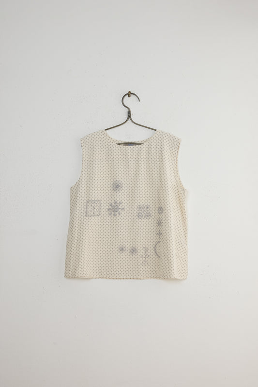 ROOT SLEEVELESS BLOUSE
