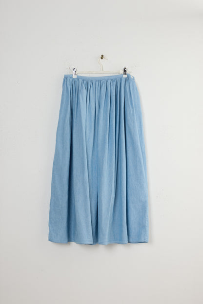 RANDOM PLEATED MAXI SKIRT
