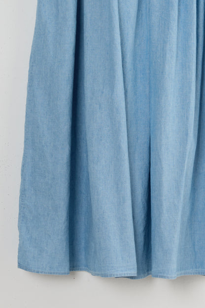 RANDOM PLEATED MAXI SKIRT