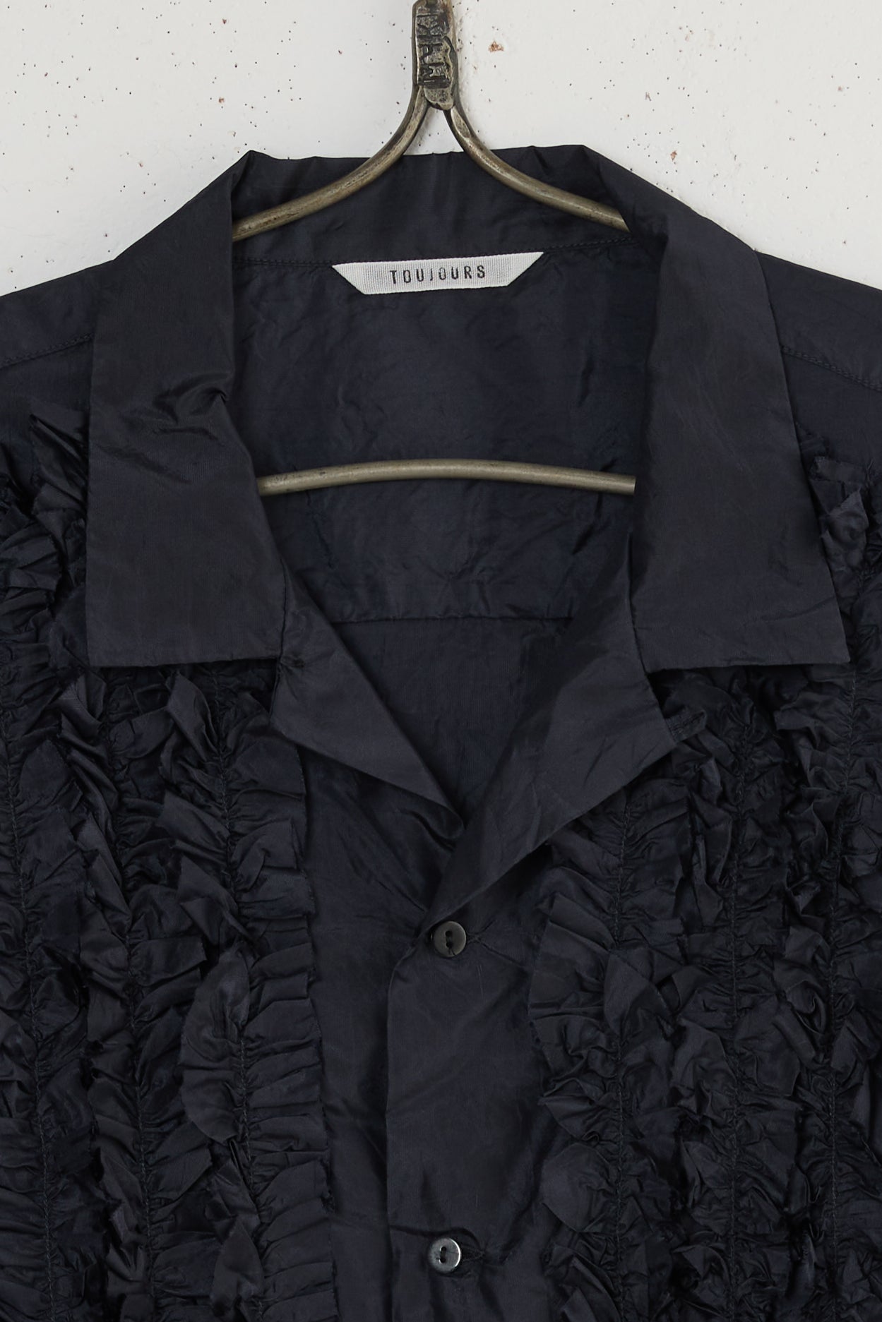 OC SHORT SLEEVE FRILL SHIRT