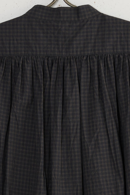 PLEATED SLEEVELESS LONG SHIRT