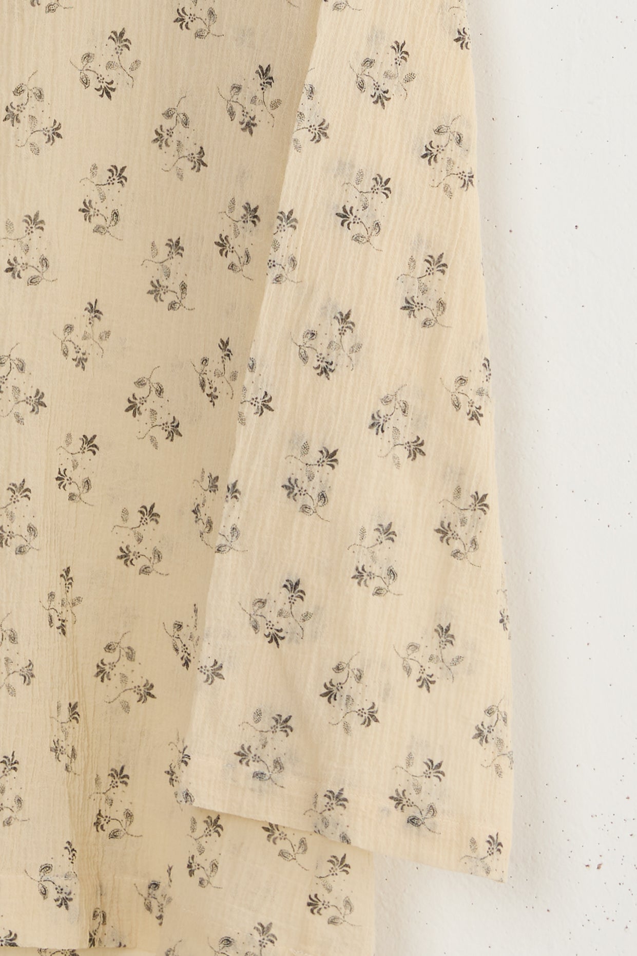 FLORAL BIG HENLEY SHIRT