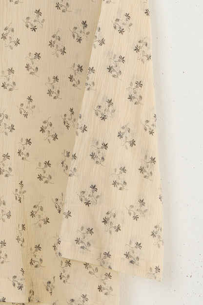 FLORAL BIG HENLEY SHIRT