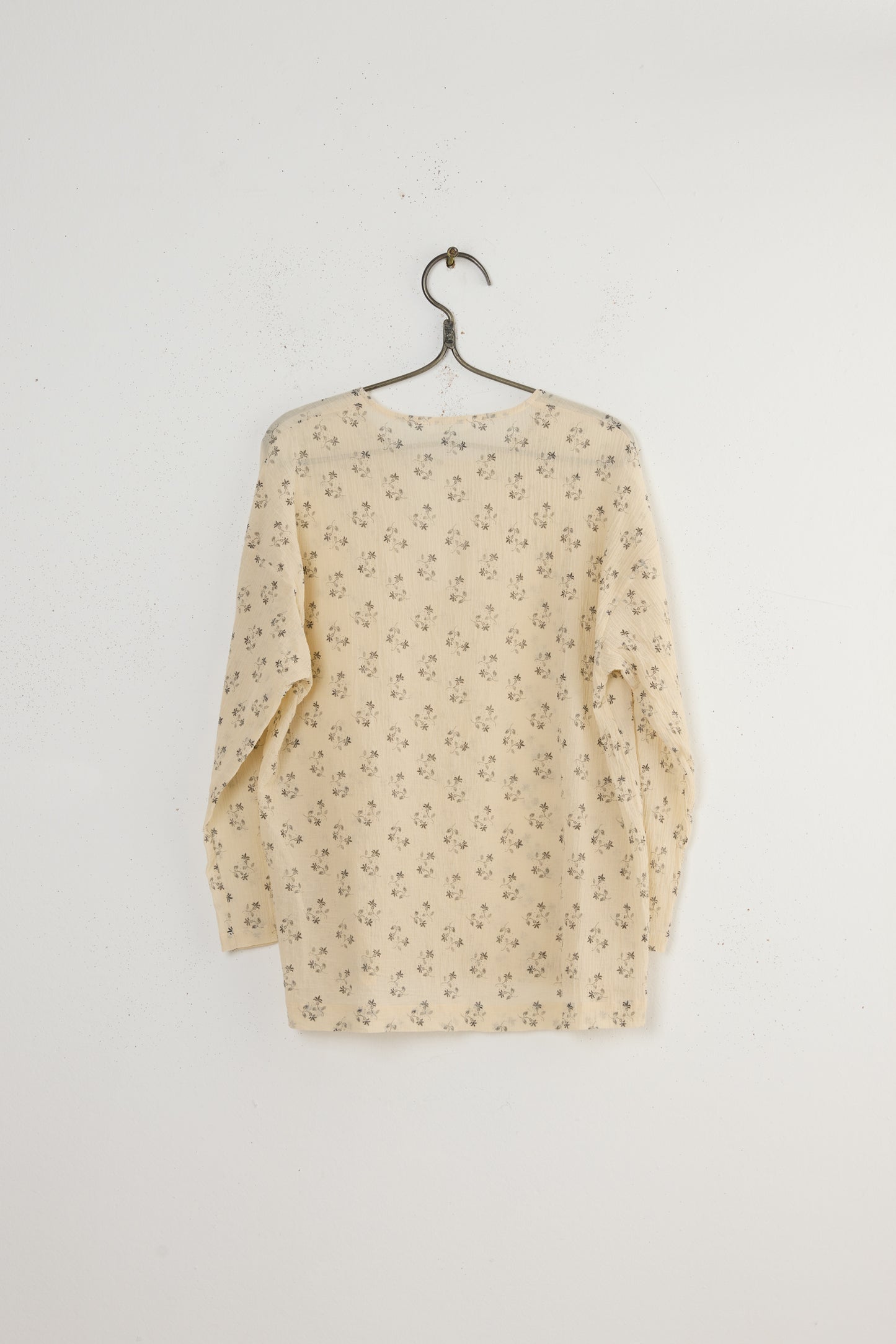 FLORAL BIG HENLEY SHIRT