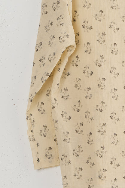 FLORAL BIG HENLEY SHIRT