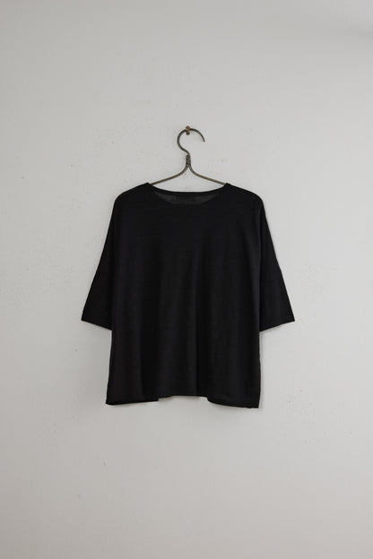 SHORT L PULLOVER KNIT