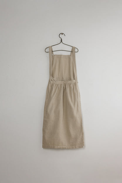 C/L DENIM APRON DRESS
