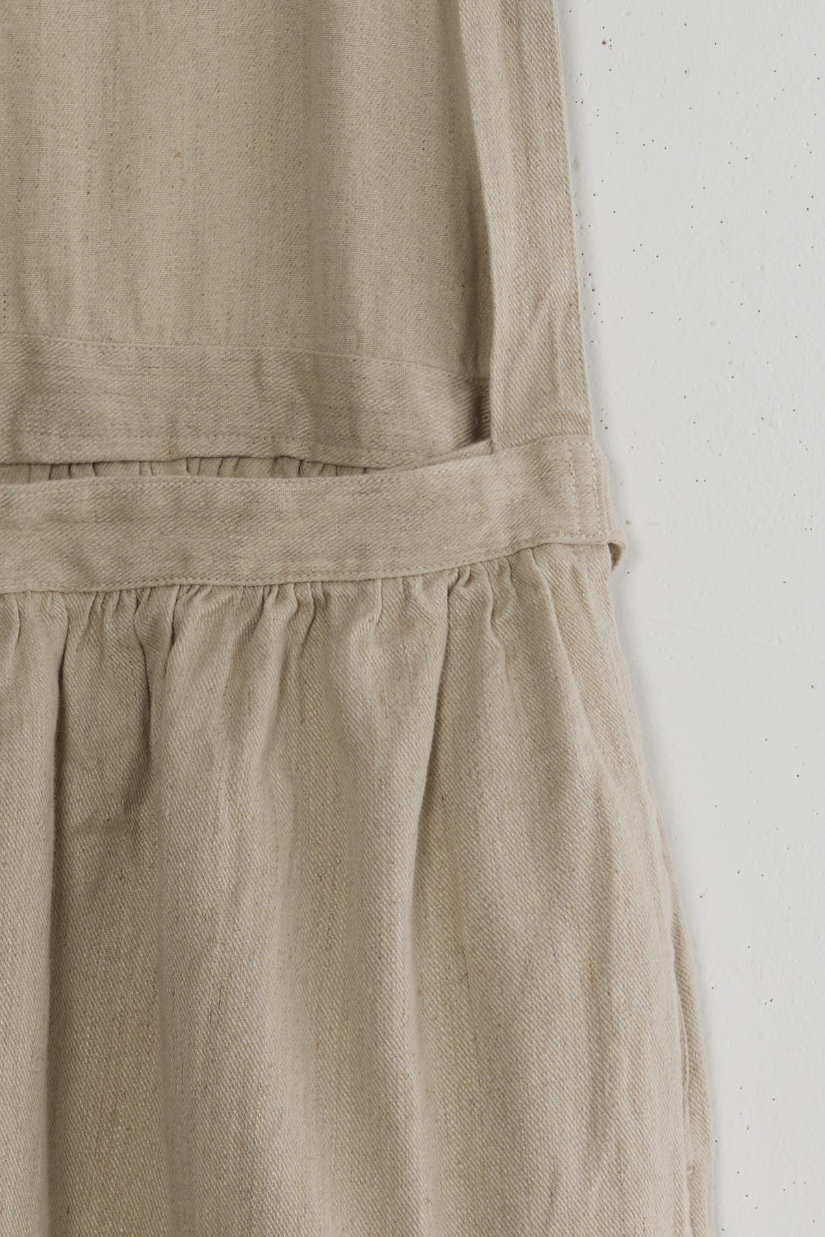 C/L DENIM APRON DRESS