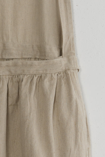 C/L DENIM APRON DRESS