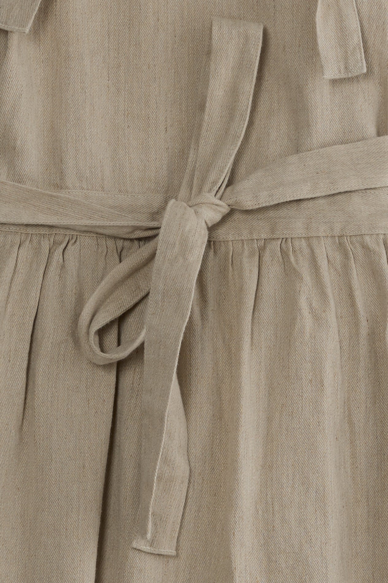 C/L DENIM APRON DRESS