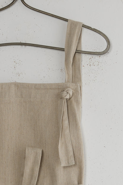 C/L DENIM APRON DRESS