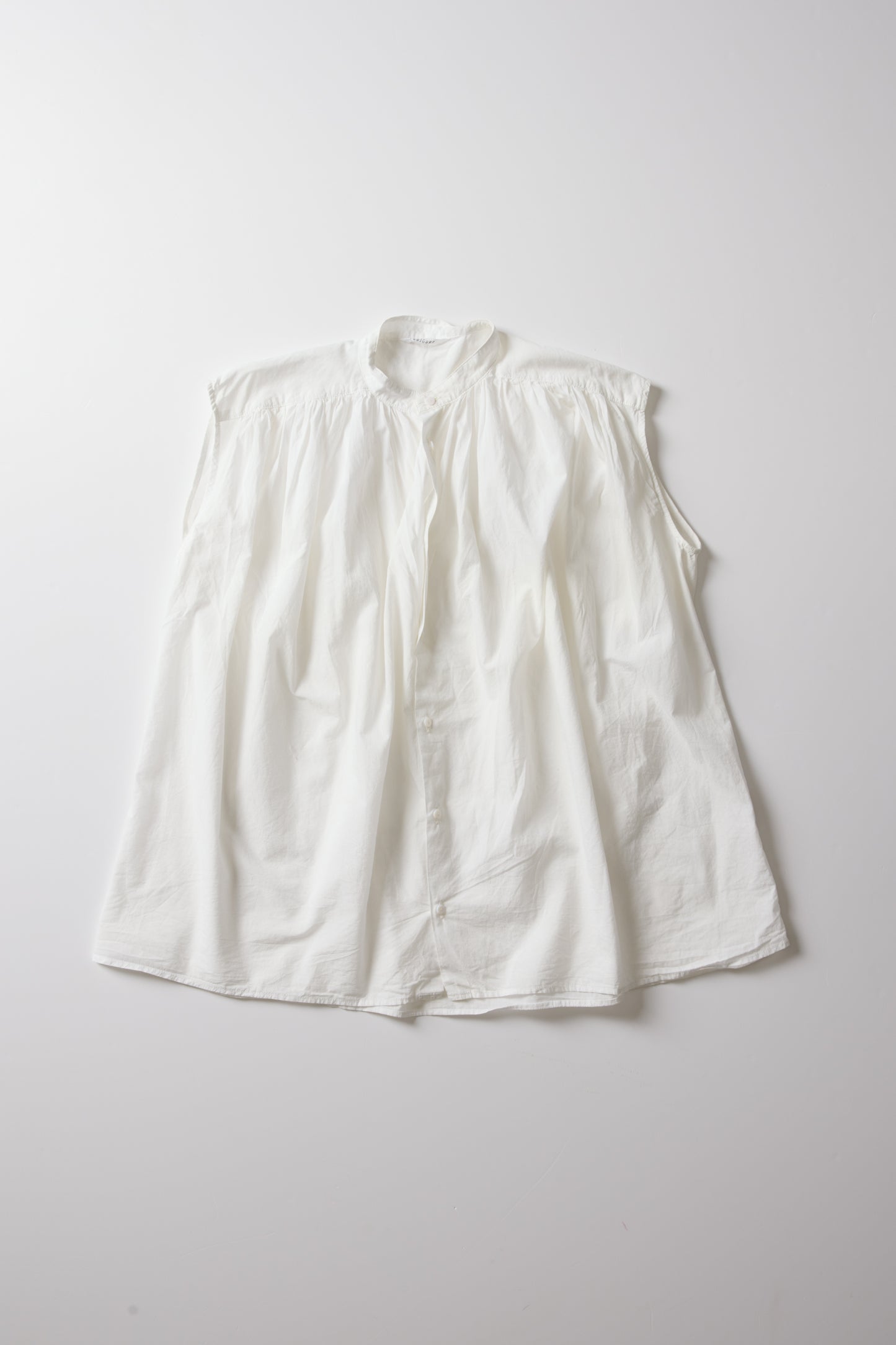 SLEEVELESS SHIRT / TOUJOURS / 1