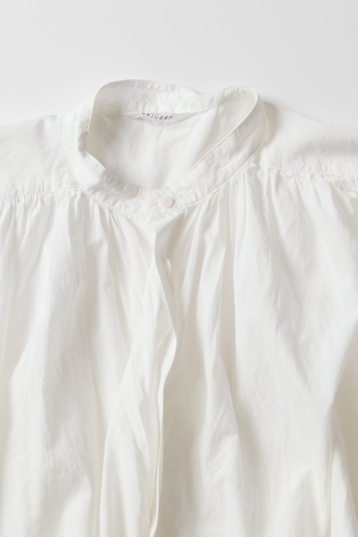 SLEEVELESS SHIRT / TOUJOURS / 1