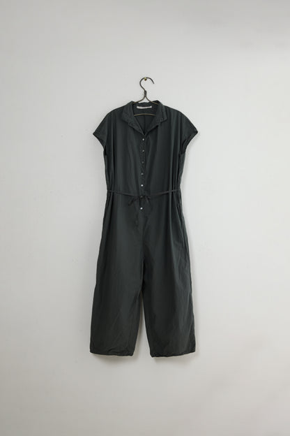 SLEEVELESS COLLAR JUMPSUIT TC