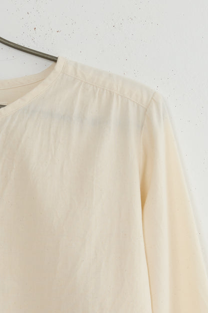 COLLARLESS SHIRT
