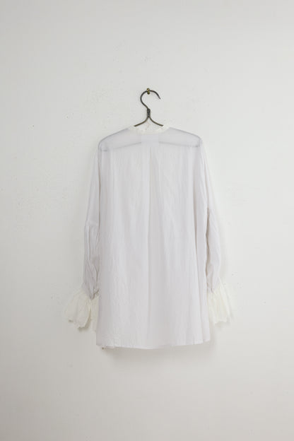 EMBROIDERED YOKE BLOUSE
