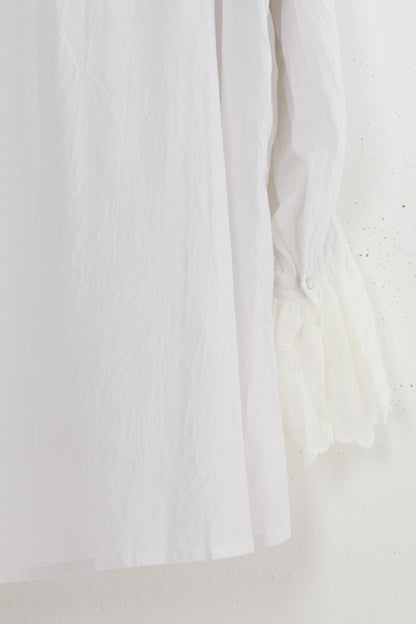EMBROIDERED YOKE BLOUSE