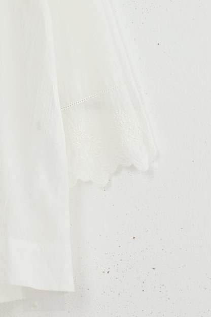 LACE SLEEVE SHIRT