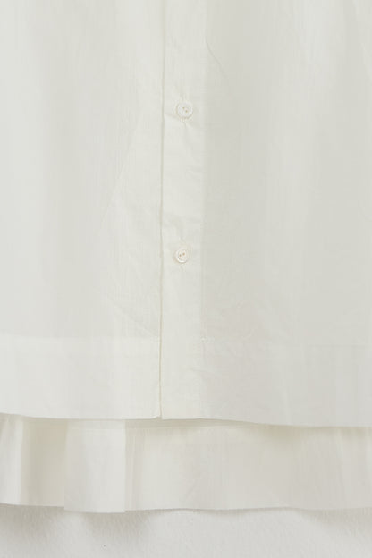 LACE SLEEVE SHIRT