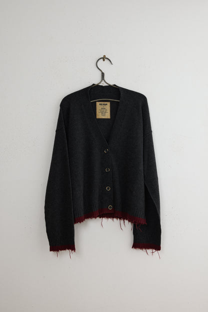 TWO TONE OVER CARDIGAN