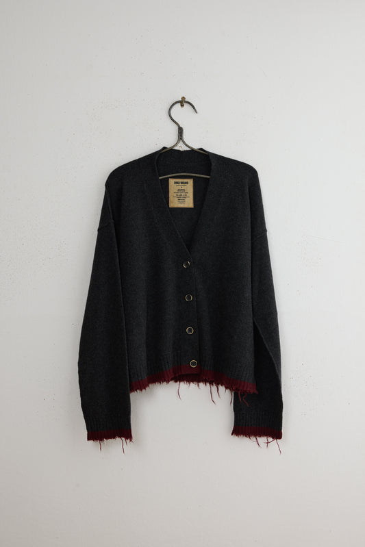 TWO TONE OVER CARDIGAN