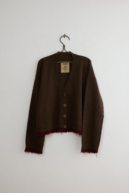 TWO TONE OVER CARDIGAN